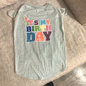 Dog birthday shirt
